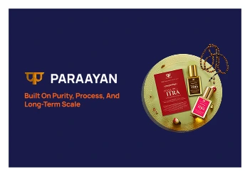 Paraayan: Bridging modern commerce with timeless ancient purity.