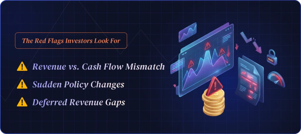 3 Red Flags Every Investor Watches For